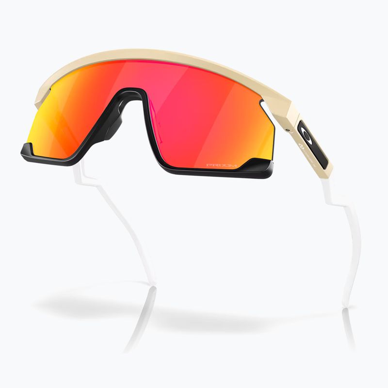 Oakley Bxtr matte desert tan/prizm ruby sunglasses 4