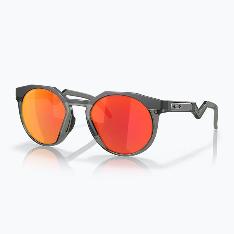 Oakley Hstn matte carbon/prizm ruby sunglasses 5