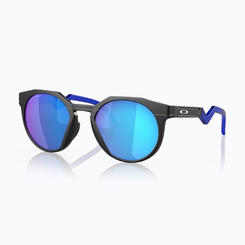 Oakley HSTN matte black/prizm sapphire polar sunglasses 2