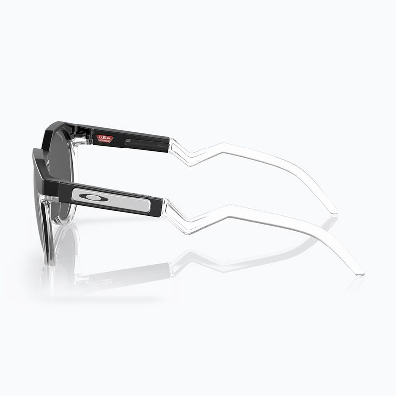 Oakley HSTN matte black/prizm black fleece sunglasses 3