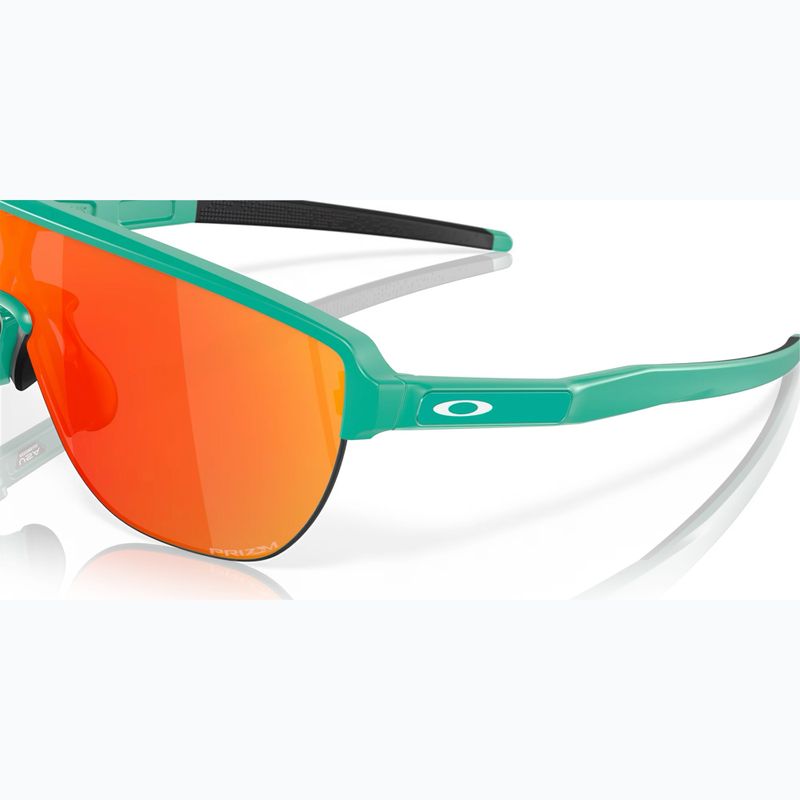 Oakley Corridor matte celeste/prizm ruby sunglasses 6