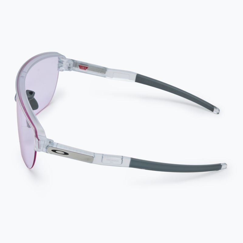 Oakley Corridor matte clear/prizm low light sunglasses 4