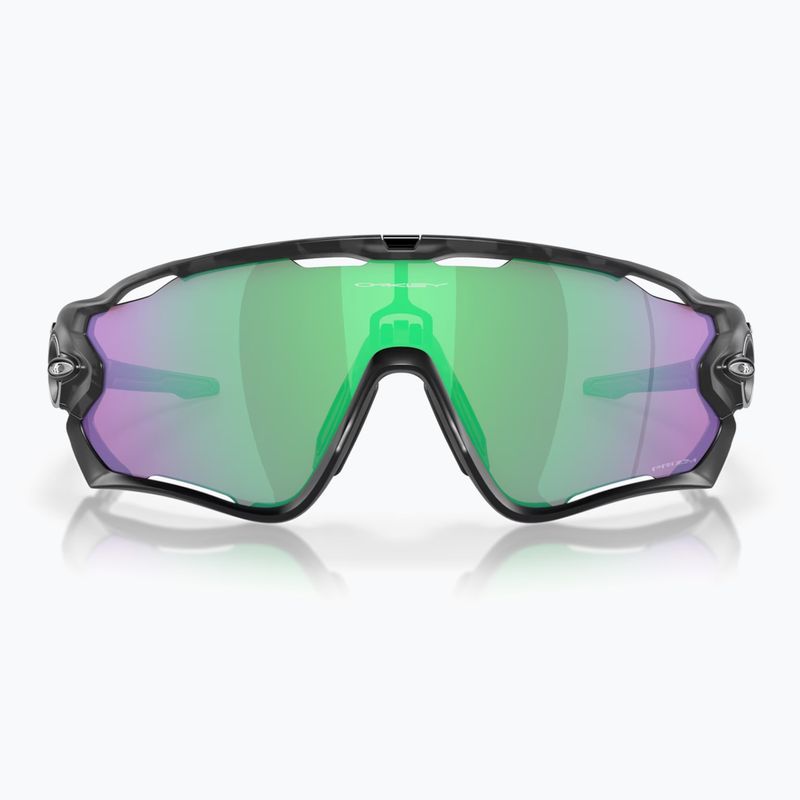 Oakley Jawbreaker matte black camo/prizm road jade sunglasses 2