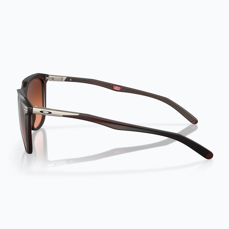 Oakley Thurso matte rootbeer/prizm brown gradient sunglasses 3