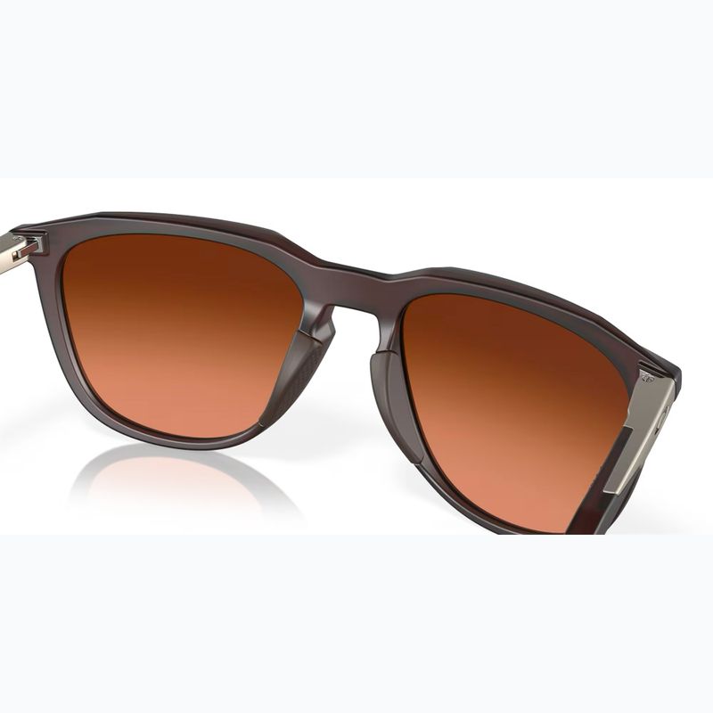 Oakley Thurso matte rootbeer/prizm brown gradient sunglasses 7