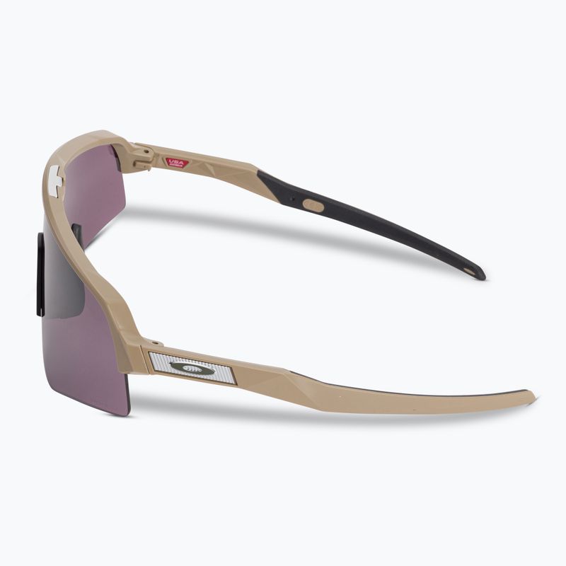 Oakley Sutro Lite Sweep matte terrain tan/prizm road black sunglasses 4