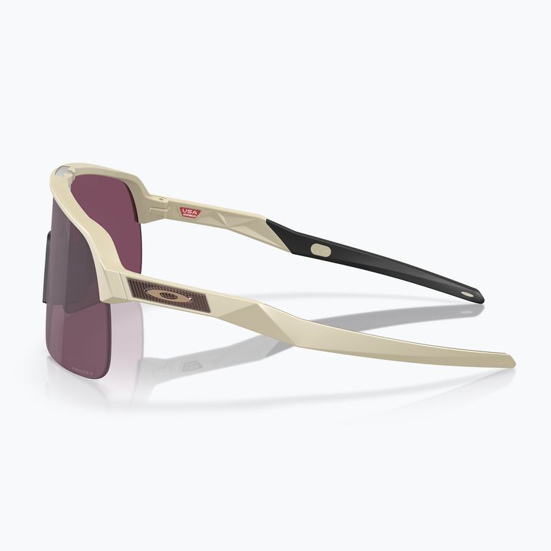 Oakley Sutro Lite matte sand/prizm road black sunglasses 8