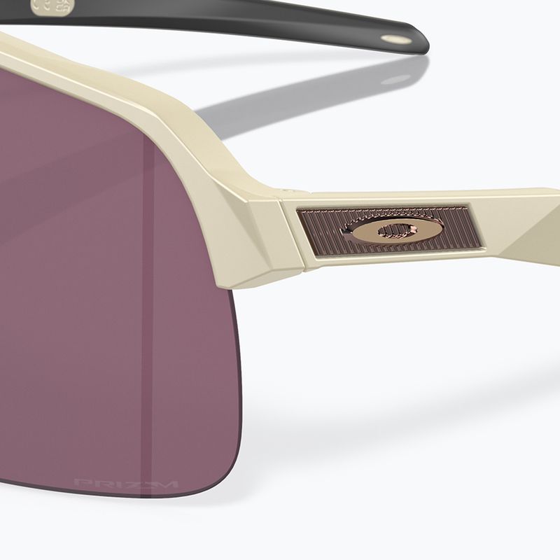 Oakley Sutro Lite matte sand/prizm road black sunglasses 9