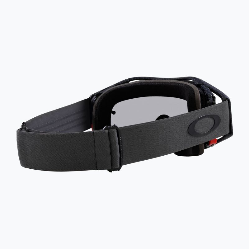 Oakley Airbrake MTB carbon fibre/light grey cycling goggles 3