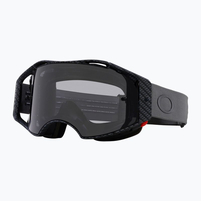 Oakley Airbrake MTB carbon fibre/light grey cycling goggles 7