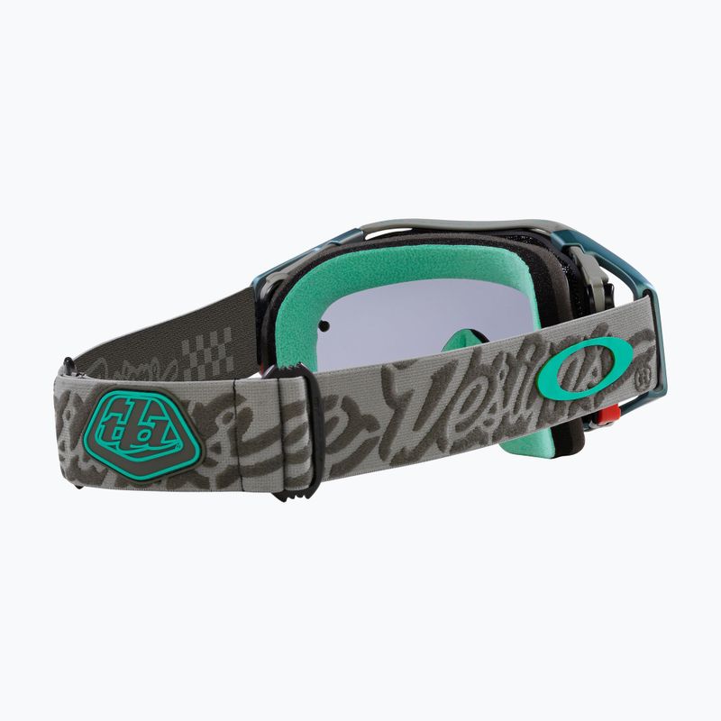 Oakley Airbrake MTB tld tactical green/light grey cycling goggles 3