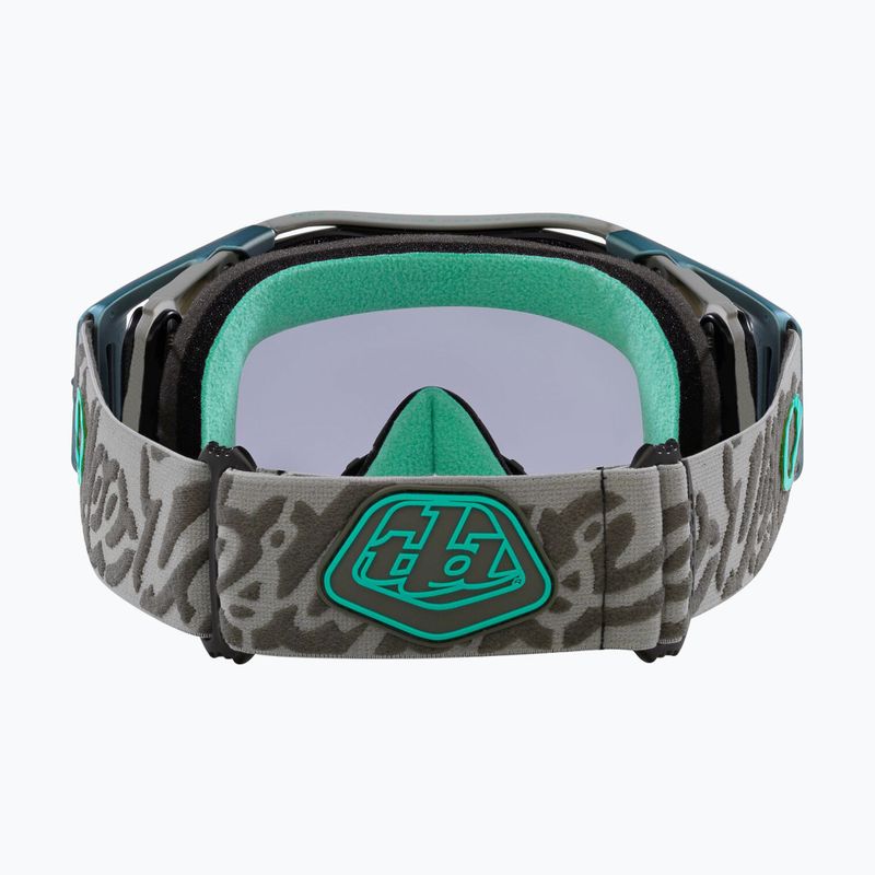 Oakley Airbrake MTB tld tactical green/light grey cycling goggles 4