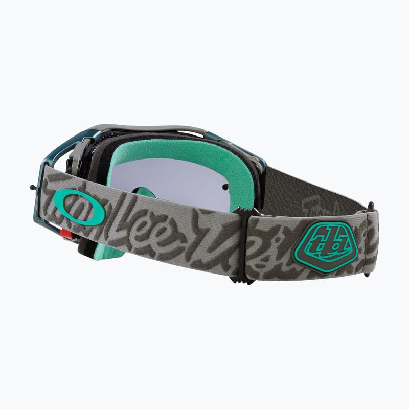 Oakley Airbrake MTB tld tactical green/light grey cycling goggles 5