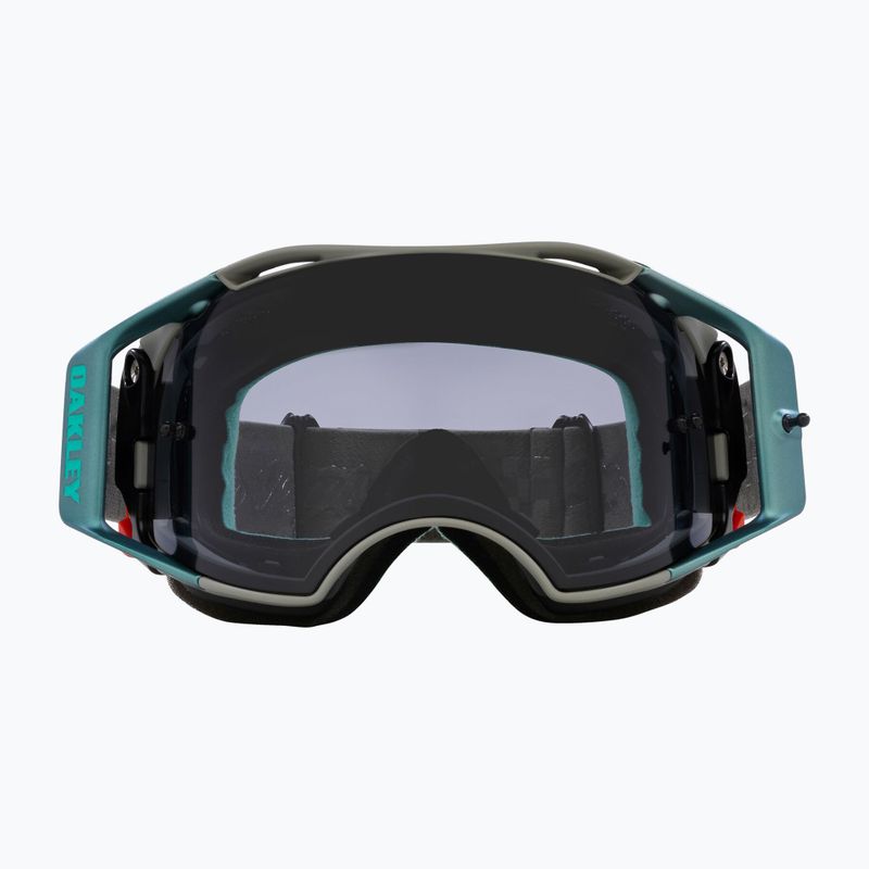 Oakley Airbrake MTB tld tactical green/light grey cycling goggles 8