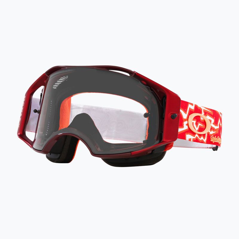 Oakley Airbrake MTB tld red lightning/clear cycling goggles 7