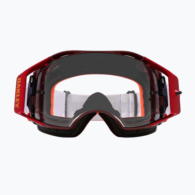 Oakley Airbrake MTB tld red lightning/clear cycling goggles 8