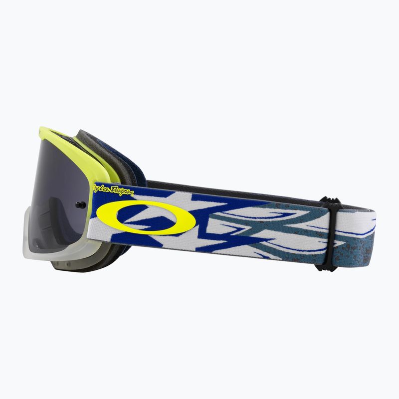 Oakley O Frame 2.0 Pro MTB cycling goggles tld blue wings/dark grey 4