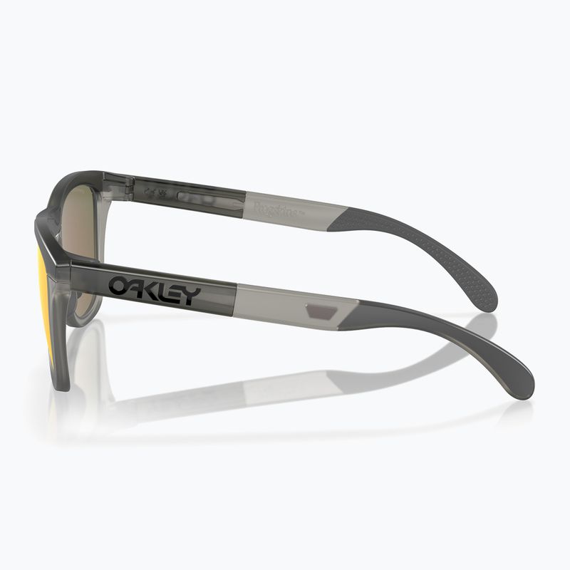 Oakley Frogskins Range matte grey smoke/grey ink/ruby sunglasses 3
