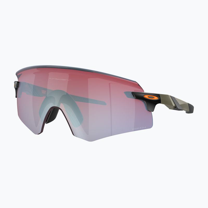 Oakley Encoder matte moss green/prizm snow sapphire sunglasses 5