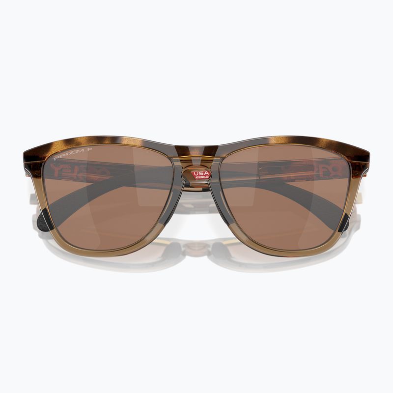 Oakley Frogskins Range brown tortoise/brown smoke sunglasses 5