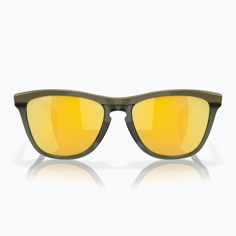 Oakley Frogskins Range dark brush/prizm 24k polarized sunglasses 6