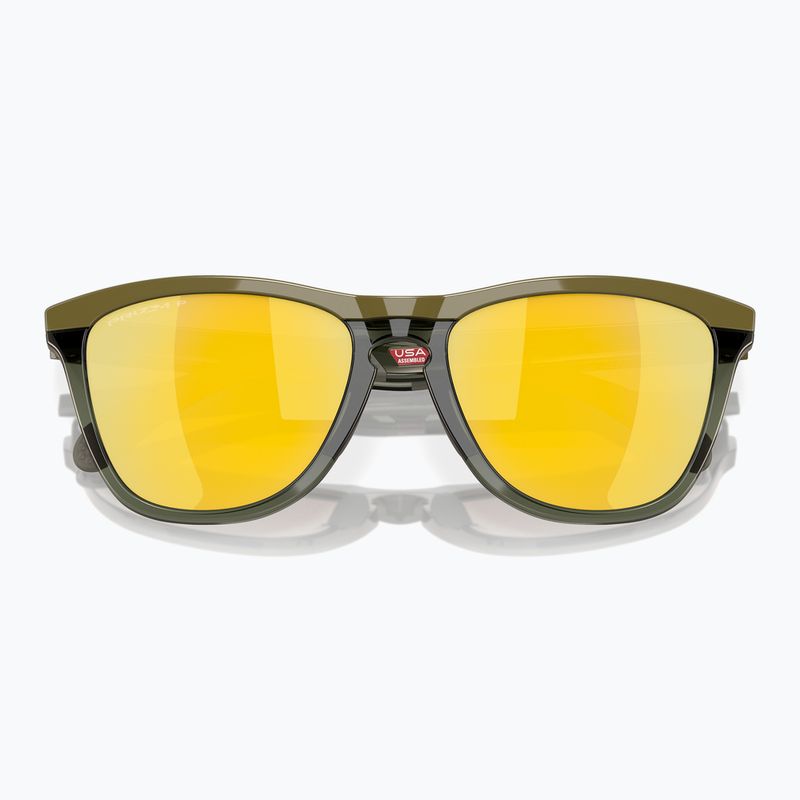 Oakley Frogskins Range dark brush/prizm 24k polarized sunglasses 9