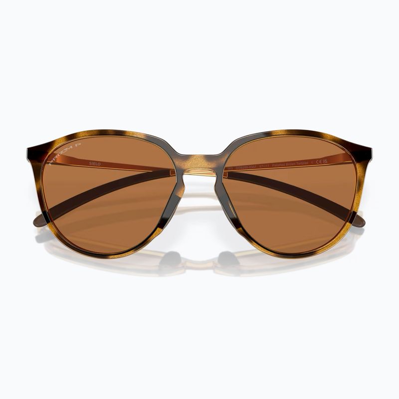 Oakley Sielo polished brown tortoise/prizm bronze polar sunglasses 6