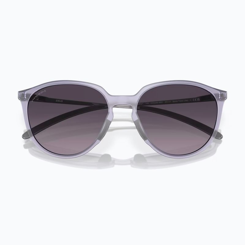 Oakley Sielo matte trans lilac/prizm grey gradient sunglasses 5