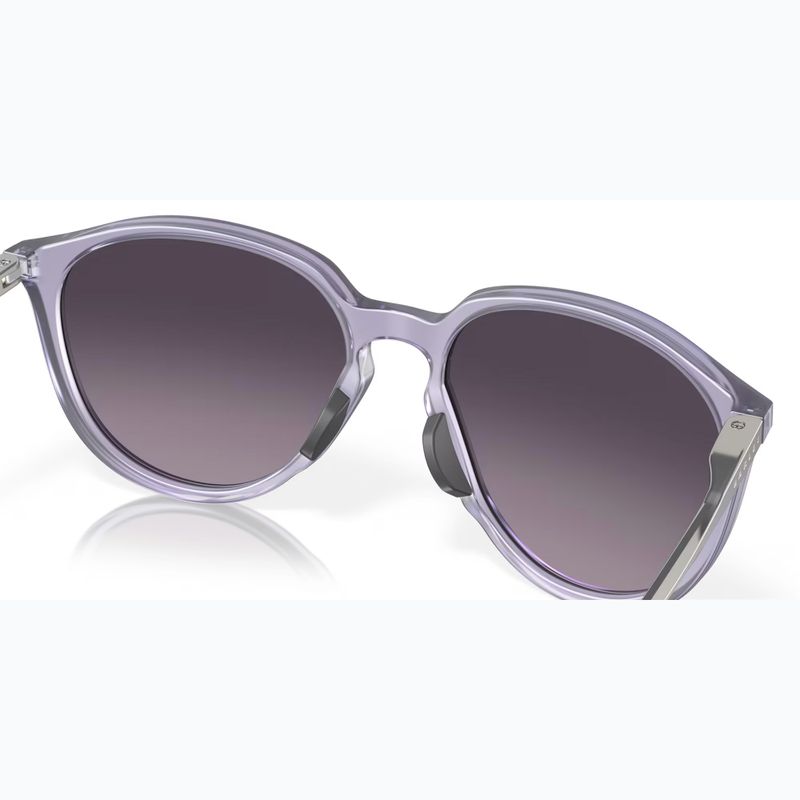 Oakley Sielo matte trans lilac/prizm grey gradient sunglasses 7