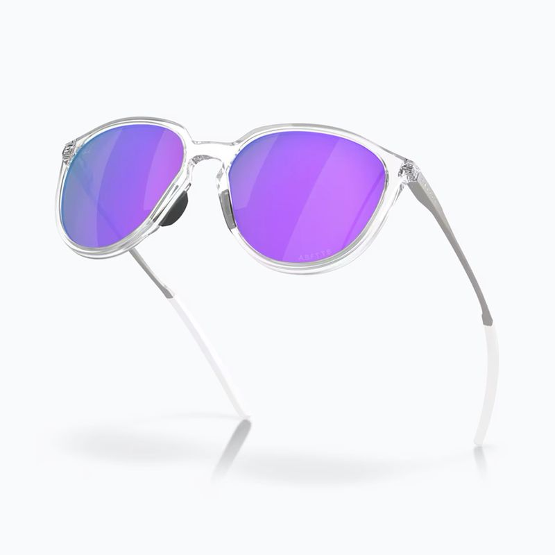 Oakley Sielo polished chrome/prizm violet sunglasses 5
