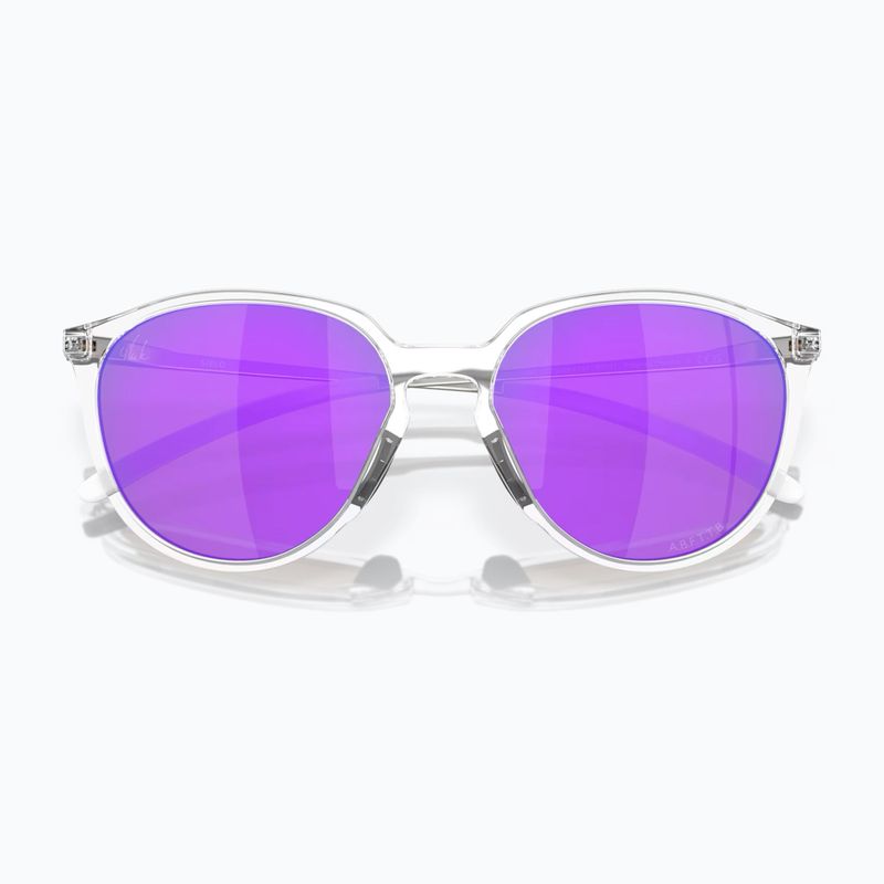Oakley Sielo polished chrome/prizm violet sunglasses 6