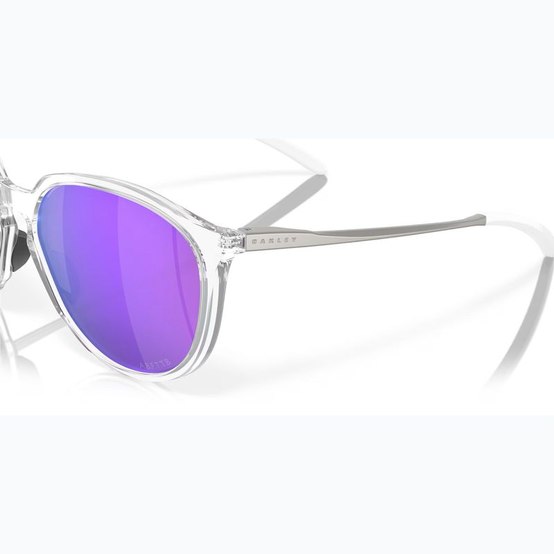 Oakley Sielo polished chrome/prizm violet sunglasses 7