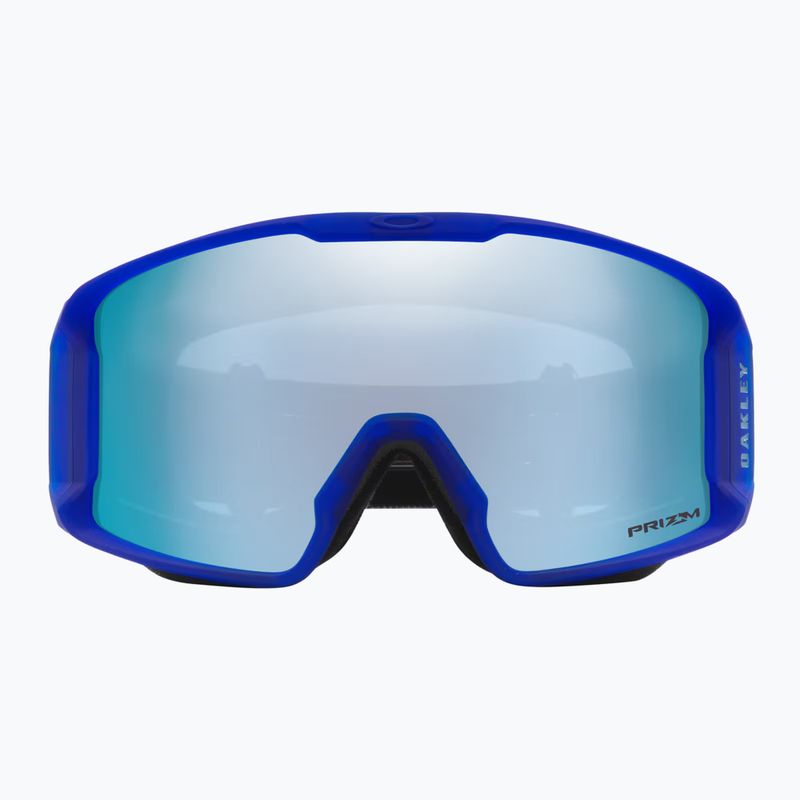 Oakley Line Miner M crystal blue cell/prizm snow sapphire iridium ski goggles 2