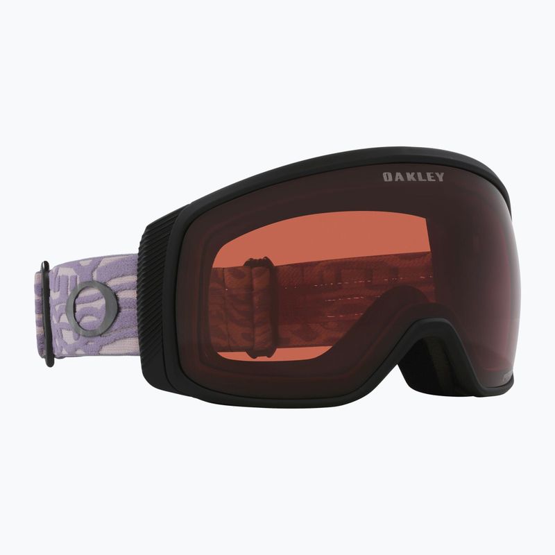 Oakley Flight Tracker M toadstool wave/prizm snow garnet ski goggles