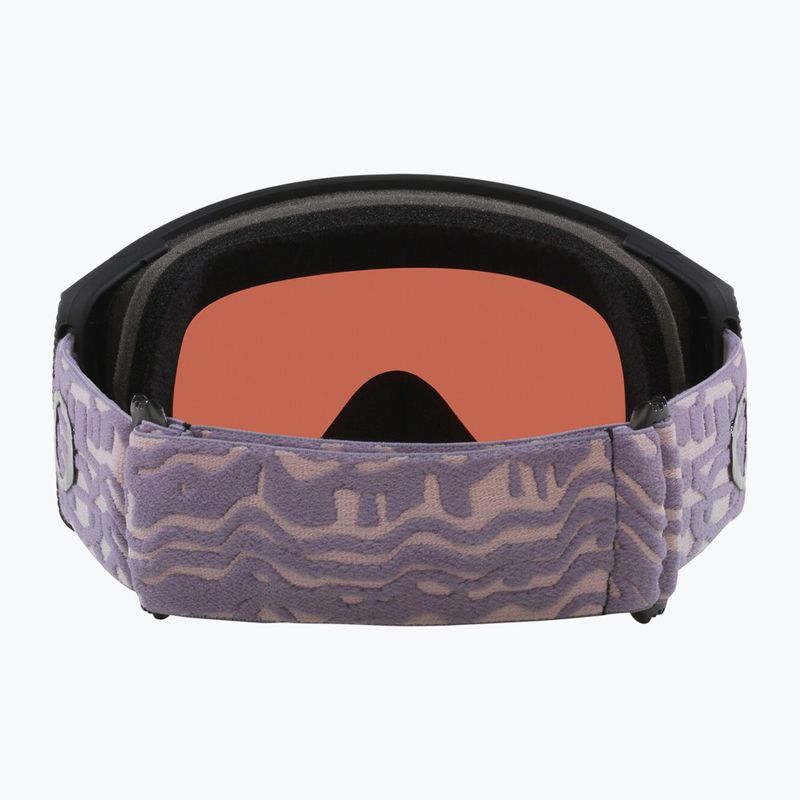 Oakley Flight Tracker M toadstool wave/prizm snow garnet ski goggles 3