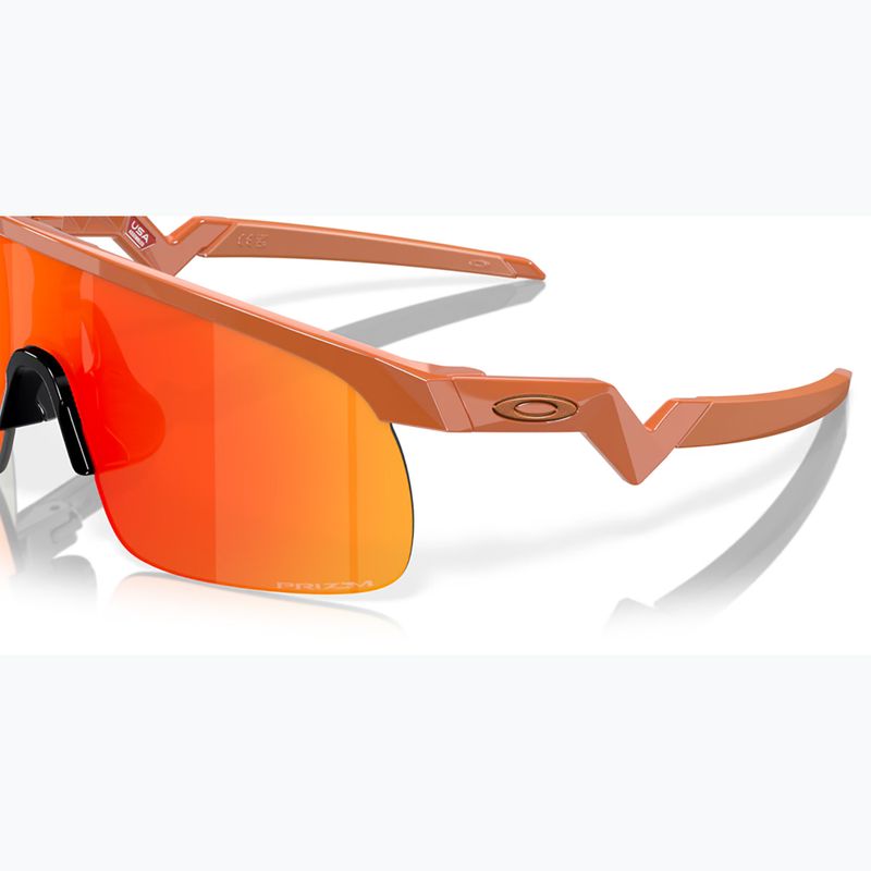 Oakley Resistor ginger/prizm ruby children's sunglasses 6