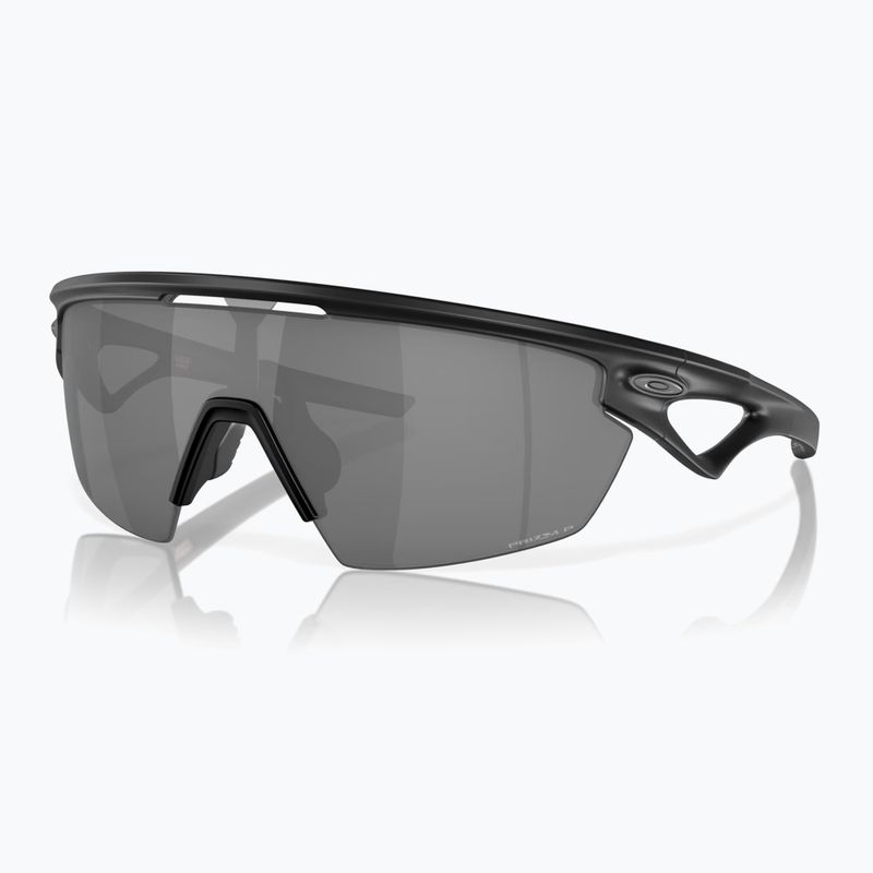 Oakley Sphaera matte black/prizm black polarized sunglasses 2