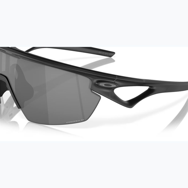 Oakley Sphaera matte black/prizm black polarized sunglasses 7