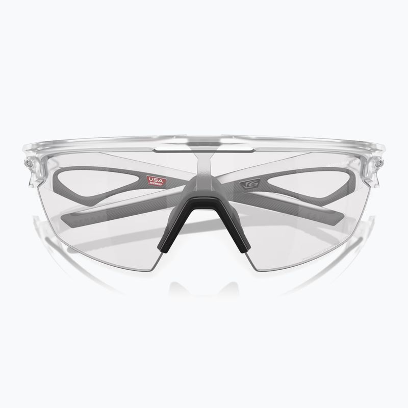 Oakley Sphaera matte clear/clear photochromic sunglasses 5