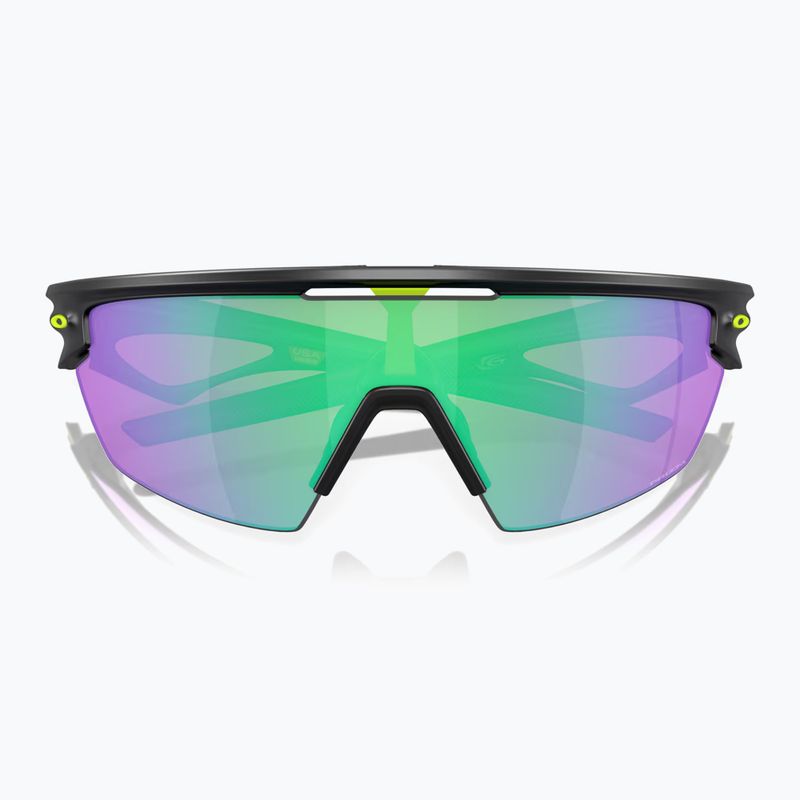 Oakley Sphaera matte black ink/prizm road jade sunglasses 5