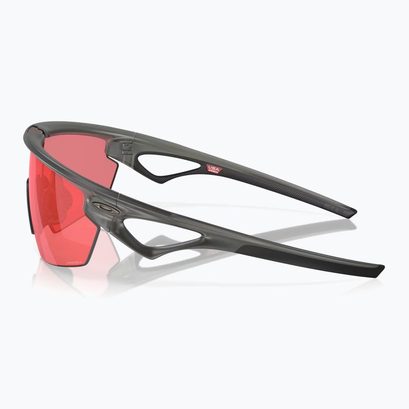 Oakley Sphaera matte grey smoke/prizm trail torch sunglasses 3