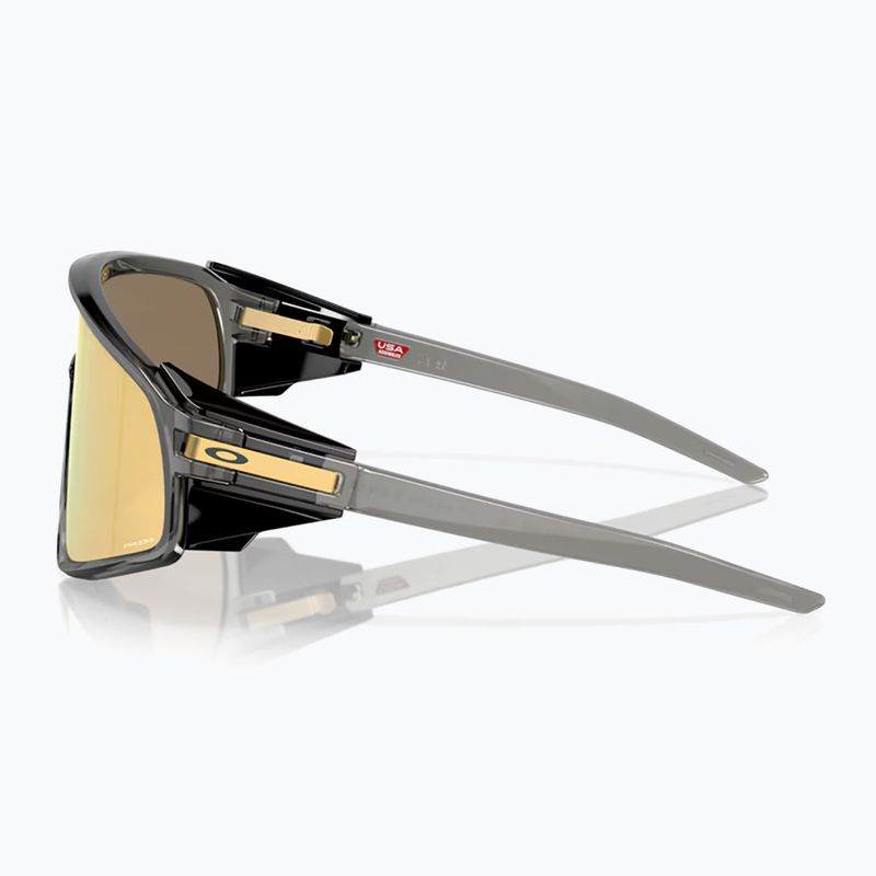 Oakley Latch Panel grey smoke/prizm 24k sunglasses 3