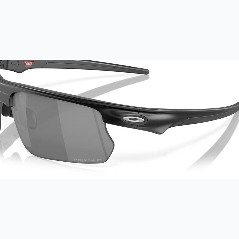 Oakley Bisphaera matte black/prizm black polarized sunglasses 7