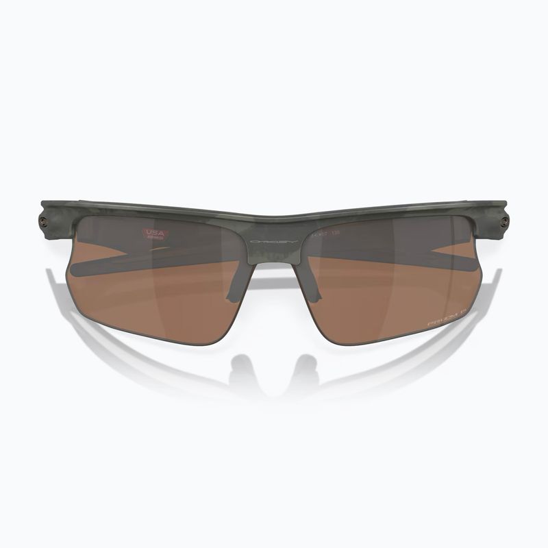 Oakley Bisphaera matte olive shadow camo/prizm tungsten polarized sunglasses 5