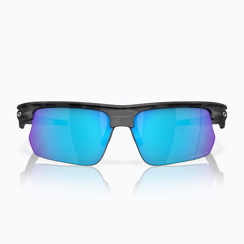 Oakley Bisphaera matte grey camo/prizm sapphire polarized sunglasses 3