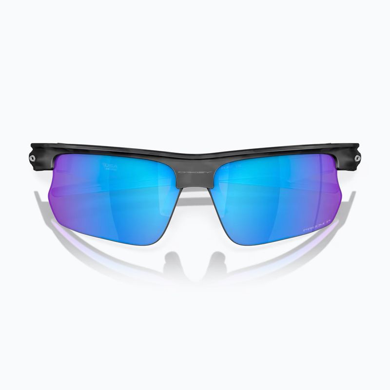 Oakley Bisphaera matte grey camo/prizm sapphire polarized sunglasses 6