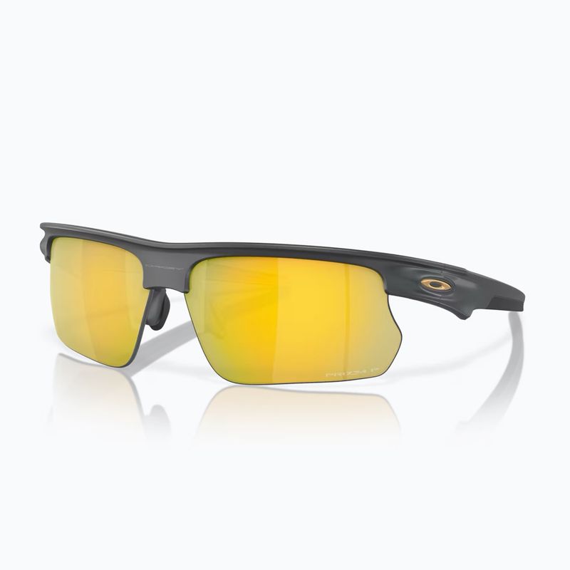 Oakley Bisphaera matte carbon/prizm 24k polarized sunglasses 2