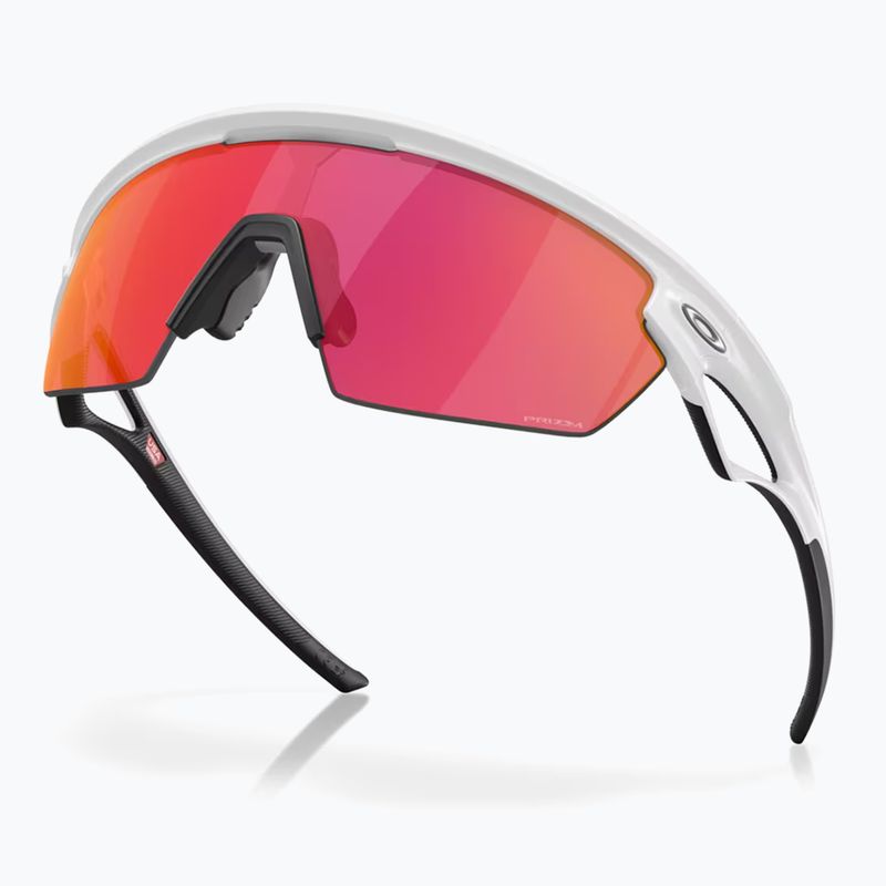 Oakley Sphaera matte white/prizm field sunglasses 4