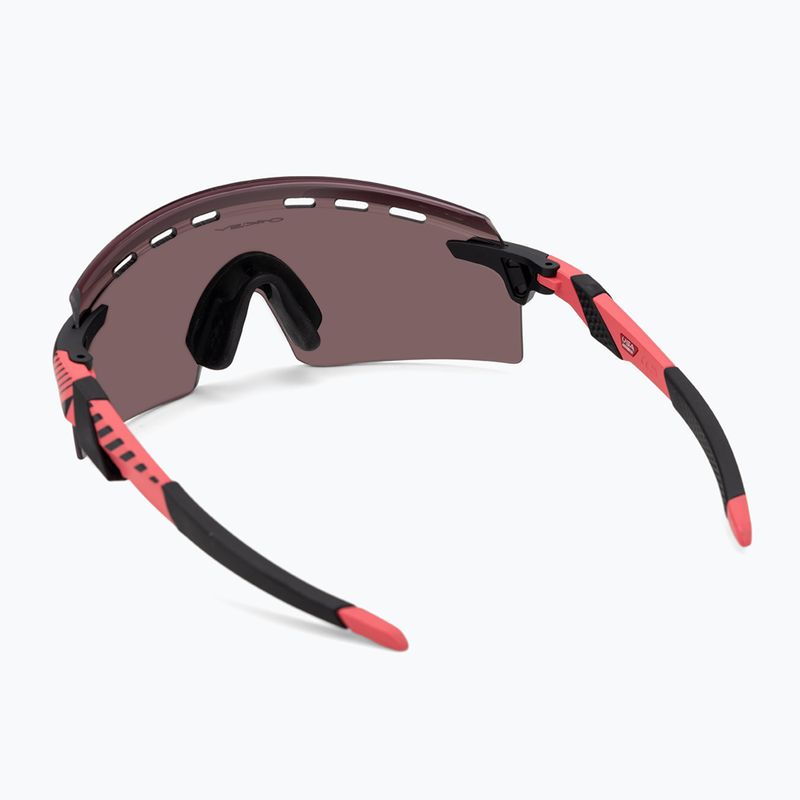 Oakley Encoder Strike Giro D'Italia giro pink stripes/prizm road black sunglasses 2