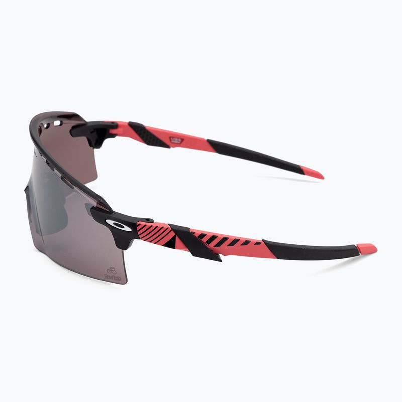 Oakley Encoder Strike Giro D'Italia giro pink stripes/prizm road black sunglasses 4